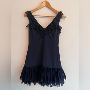 Cinq a Sept Navy Blue Dress, Sz 2